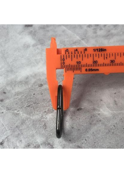 Полукольцо 2,5 см – темный никель. Plus-plus (354799135)