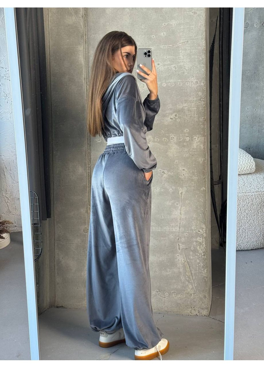 Жіночий велюровий костюм Osoblyva (361400435)