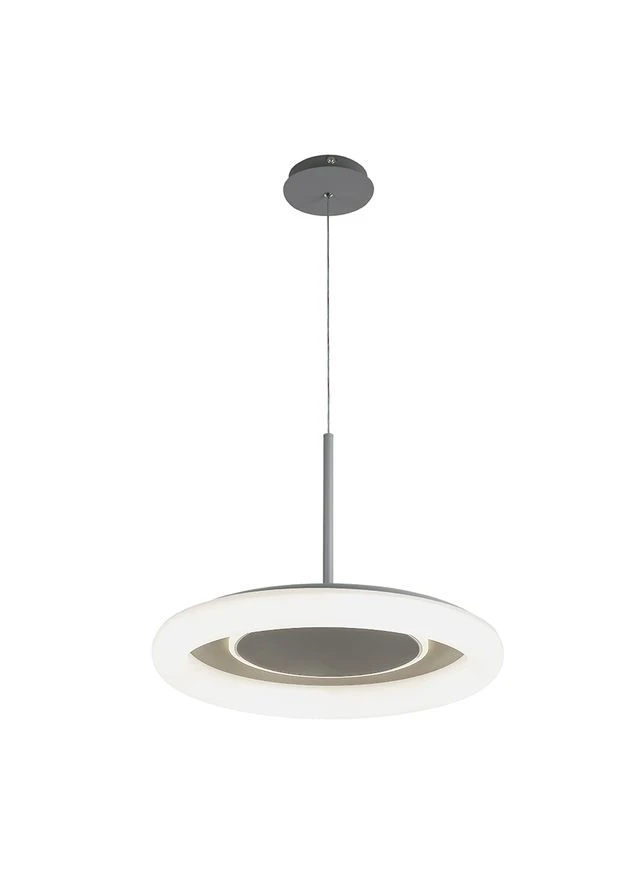 Люстра подвесная светодиодная, LED кольцо 797MD6006 (500) DGY темно-серая Levistella (389157321)