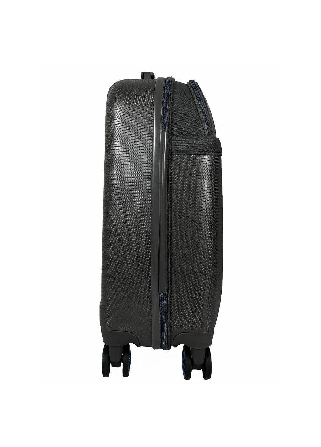 Валіза 20" (S) Dark Brown/Blue Line (T5736-1) Semi Line (394664095)