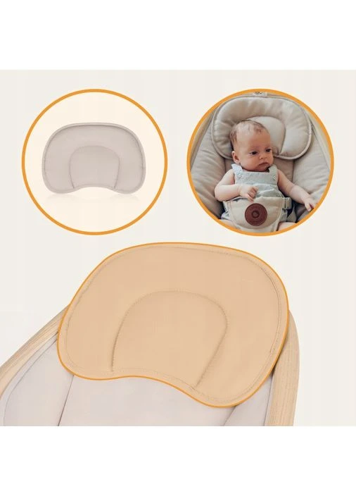 Кресло-качалка OLIVIA BEIGE NATURAL Lionelo (397598568)