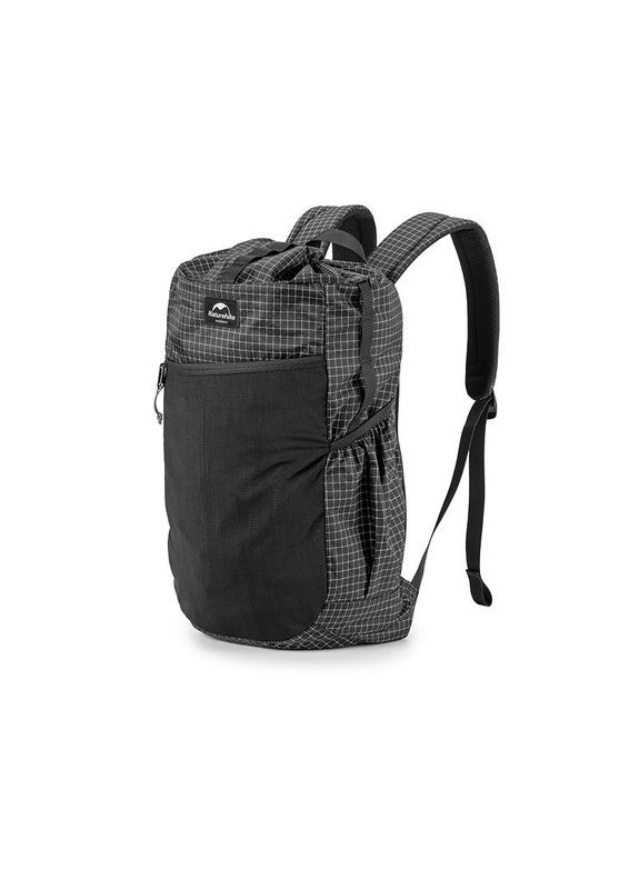 Рюкзак туристический NH20BB206, 20л, графит в клетку (00000005185) Naturehike (356486625)