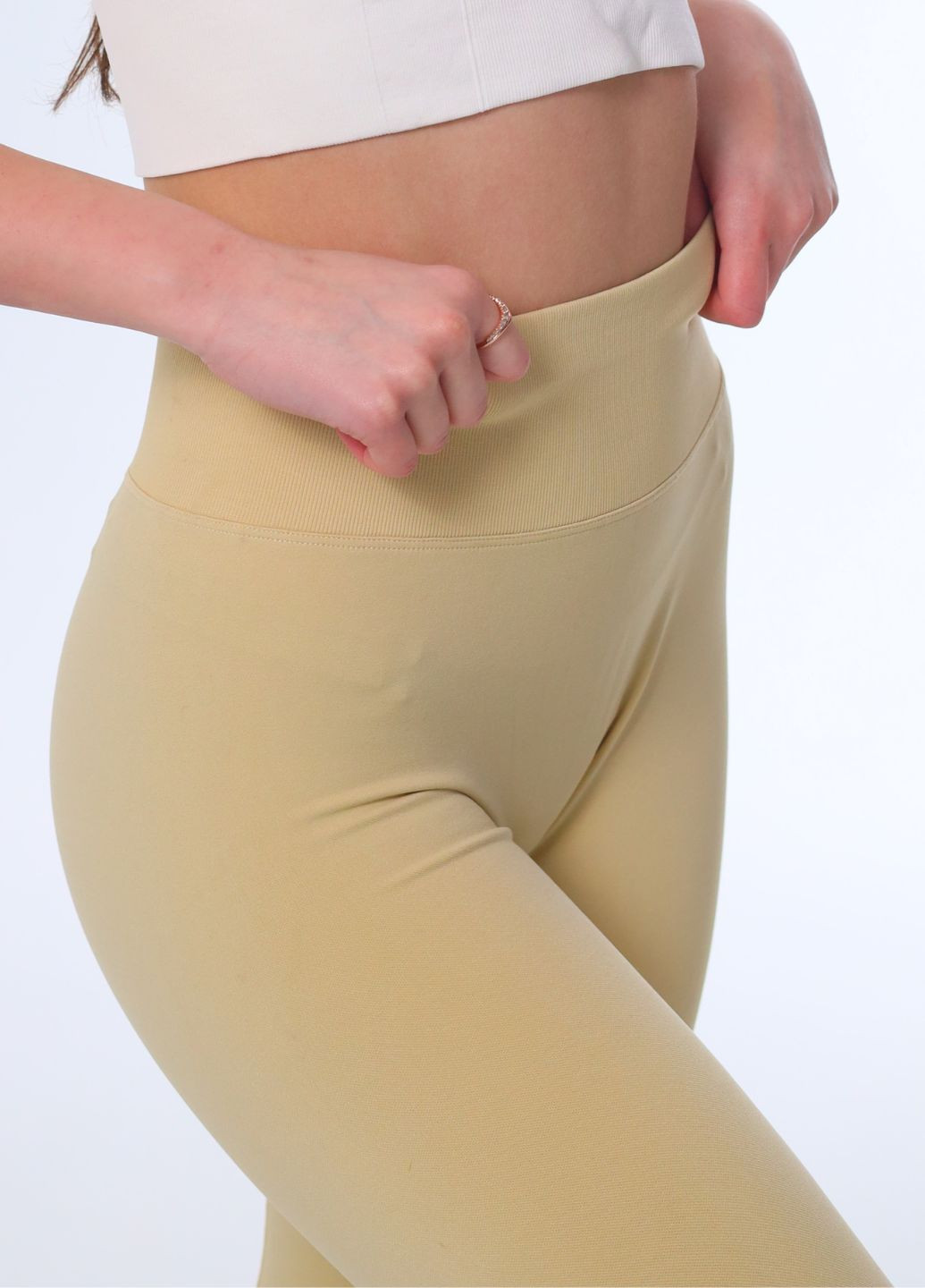 Лосини пуш‑ап бежеві (70133) FitFiesta (328596851)