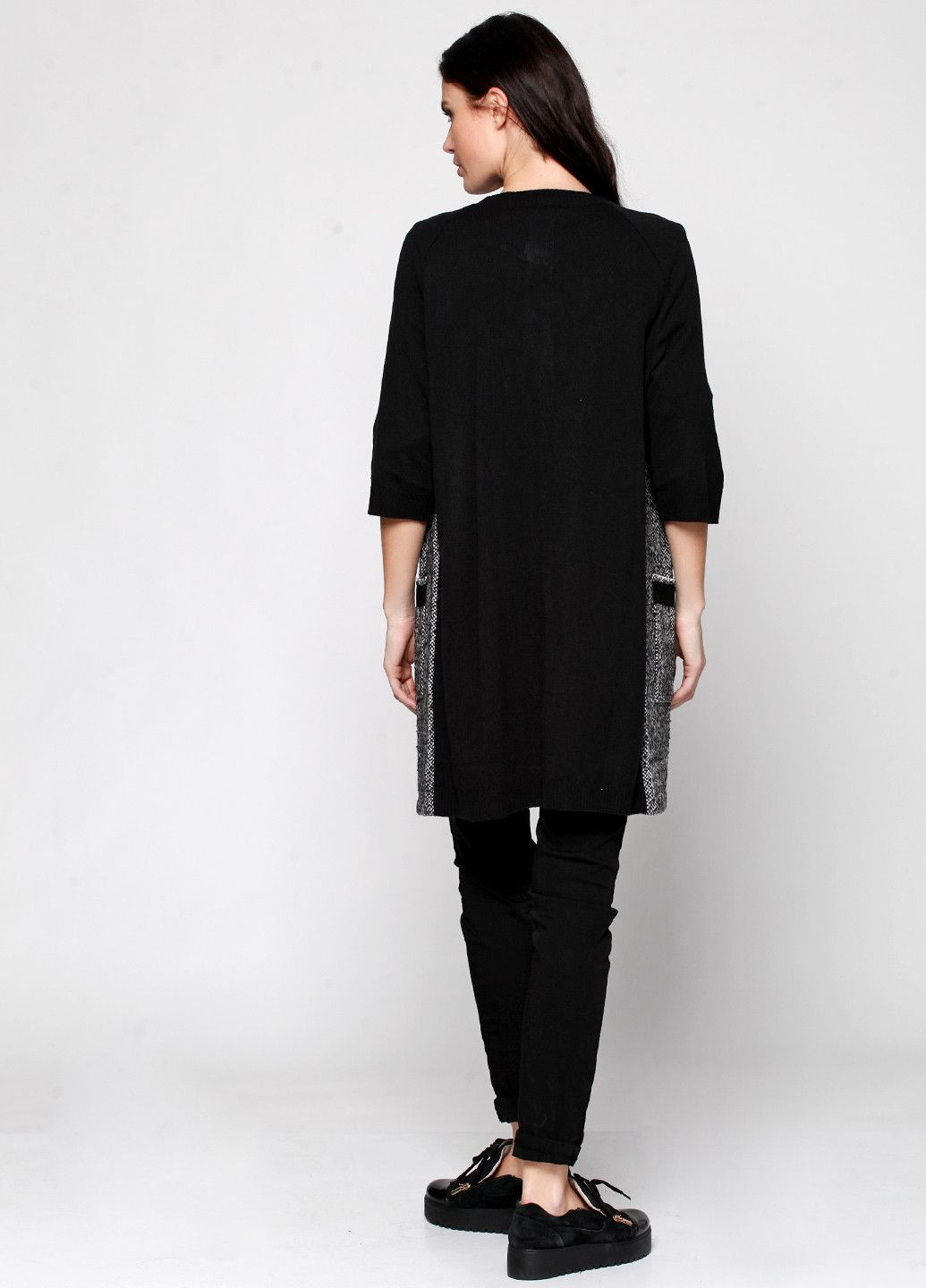 Кардиган CFMOOO7911OO3 Чорно-сірий Rinascimento (316052083)