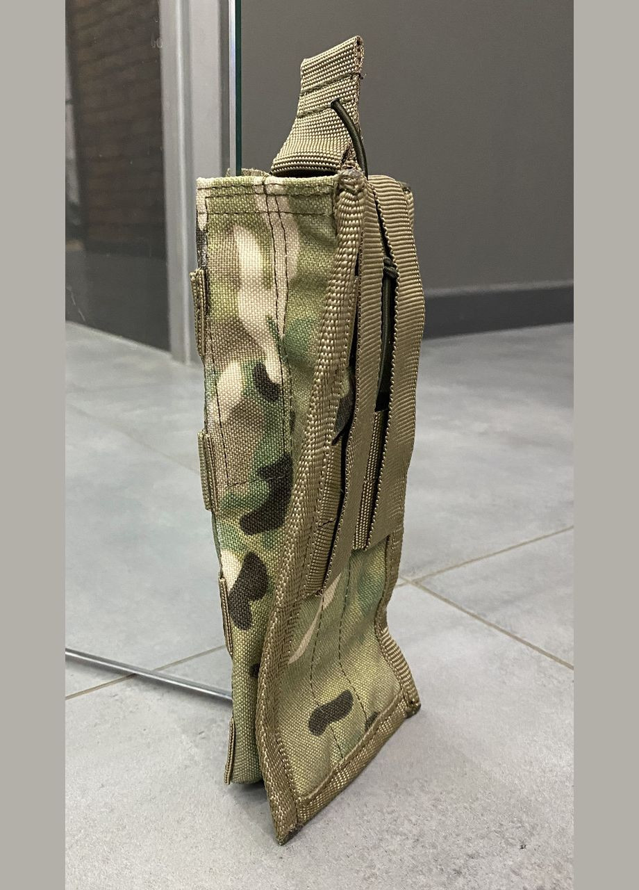 Підсумок під 2 магазини РКК (РПК) з системою Моллі, Мультикам,,Cordura 1000D, чохол під ріжок, підсумок тактичний під ріжок WinTac (338625090)