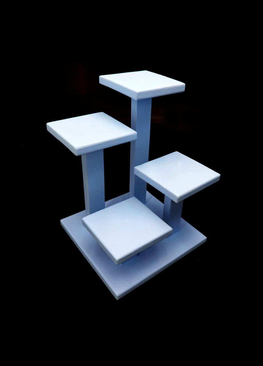 Підставка для квітів з дерева Ковадонга ірис (ЦВП-006352) No Brand (328230287)