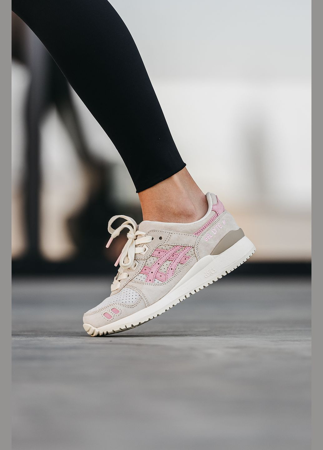 Кросівки жіночі Asics Gel-Lyte 3 beige pink | Асікс Гель-Лайт 3 бежеві рожеві No Brand бежеві всесезони (315018925)