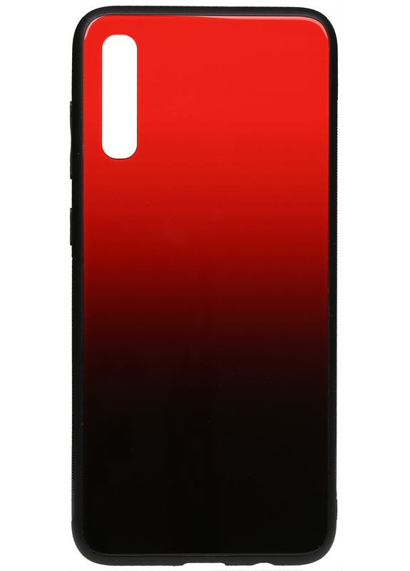 Чехол-накладка Gradient Glass Case Samsung Galaxy A70 Red Toto (301836613)