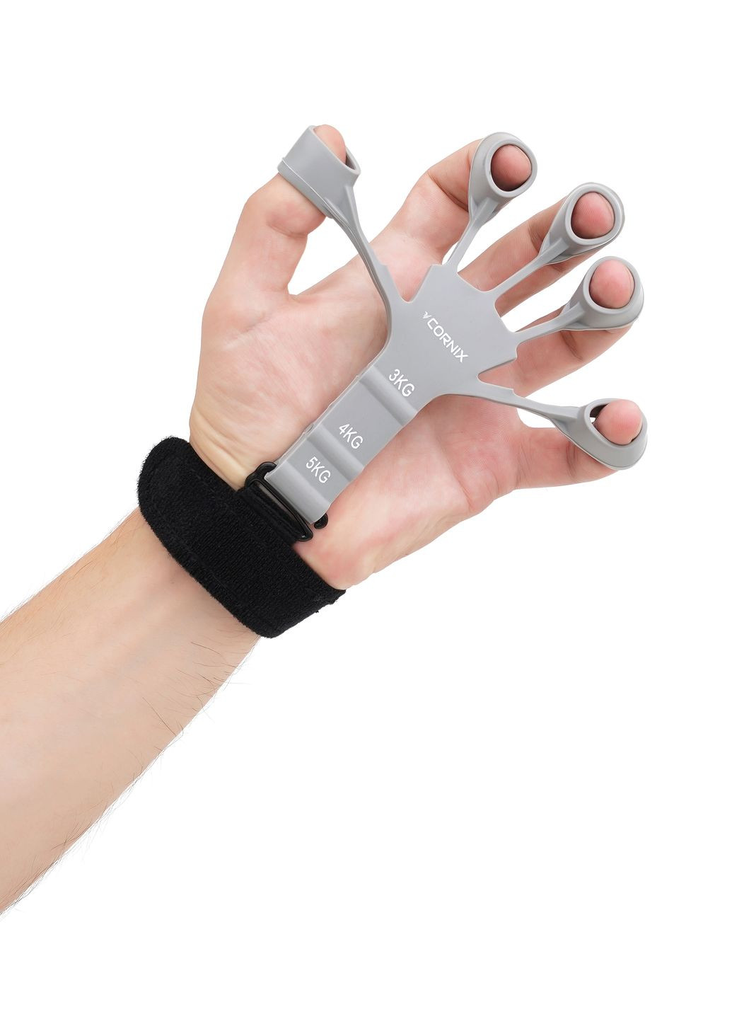 Эспандер для пальцев и запястья Finger Gripper 35 кг профессиональный Cornix xr-0220 (275654181)