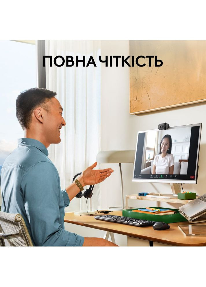 Webкамера Brio 100 FHD Graphite (L960-001585) Logitech (306553649)