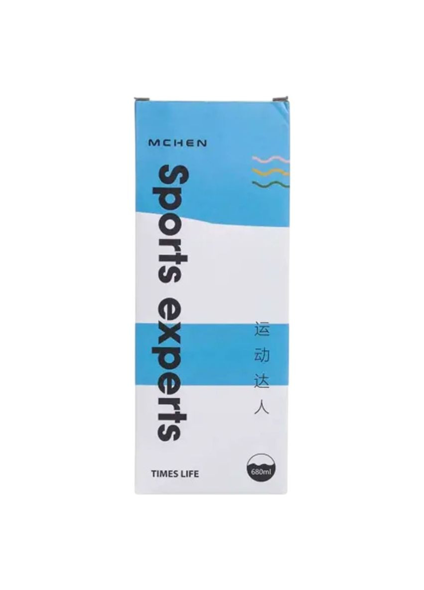 Термос спортивный с мундштуком 680 мл белый HP-14-54W Yiwu (370707797)