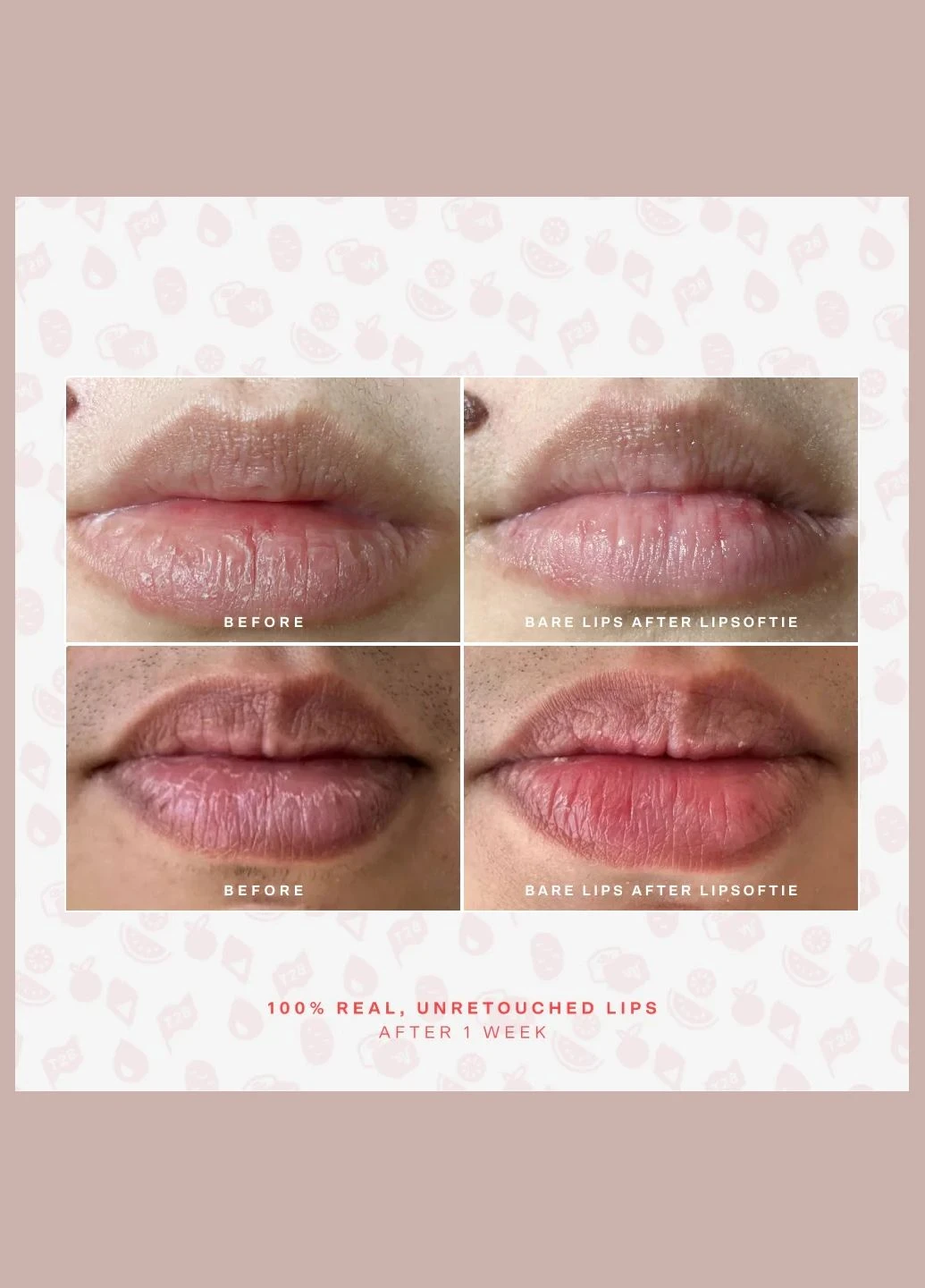 Пептидный бальзам для губ Beauty-Ube Vanilla LipSoftie Lip Treatment Tower 28 Beauty (380690103)