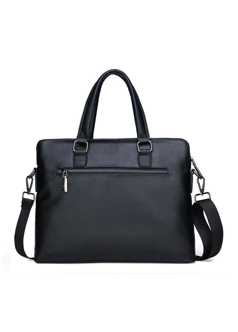 Чоловіча сумка портфель для документів формат А4 Чорний No Brand (302391107)