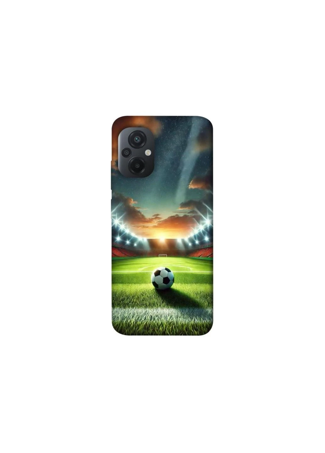 Чохол на Xiaomi Poco M5 Football aesthetic ver.3 Frontalka (385498510)