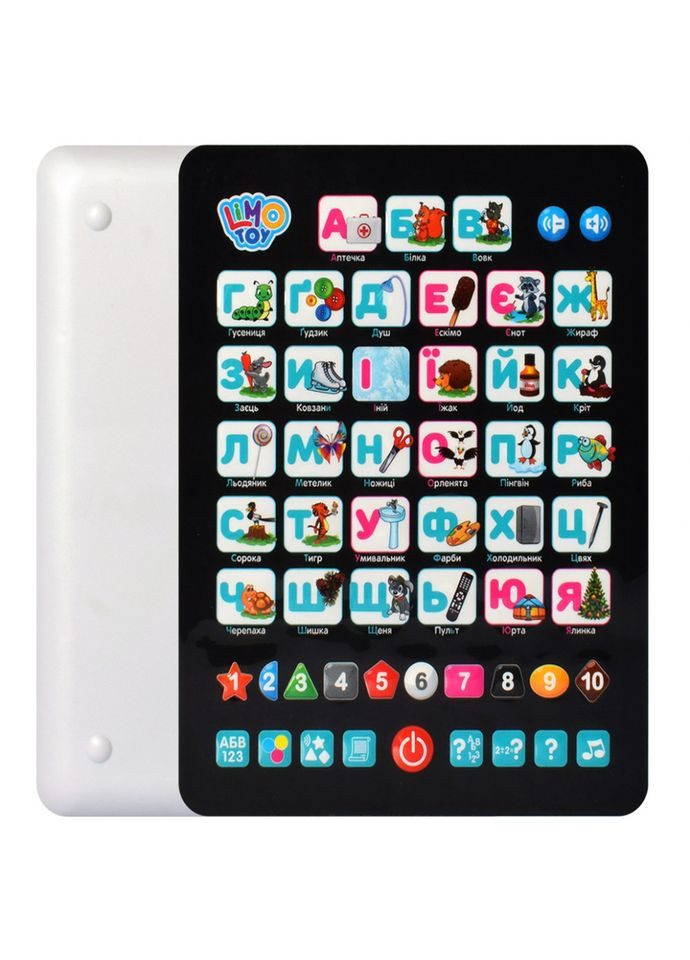 Планшет навчальний SK 0019 (укр) Білий Limo Toy (301790991)