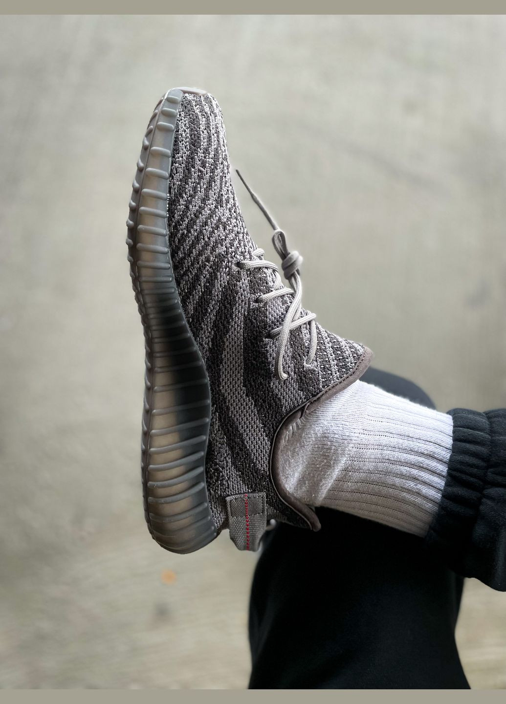 Сірі всесезон кросівки чоловічі і жіночі adidas yeezy boost 350 gray | адідас ізі буст 350 сірі No Brand