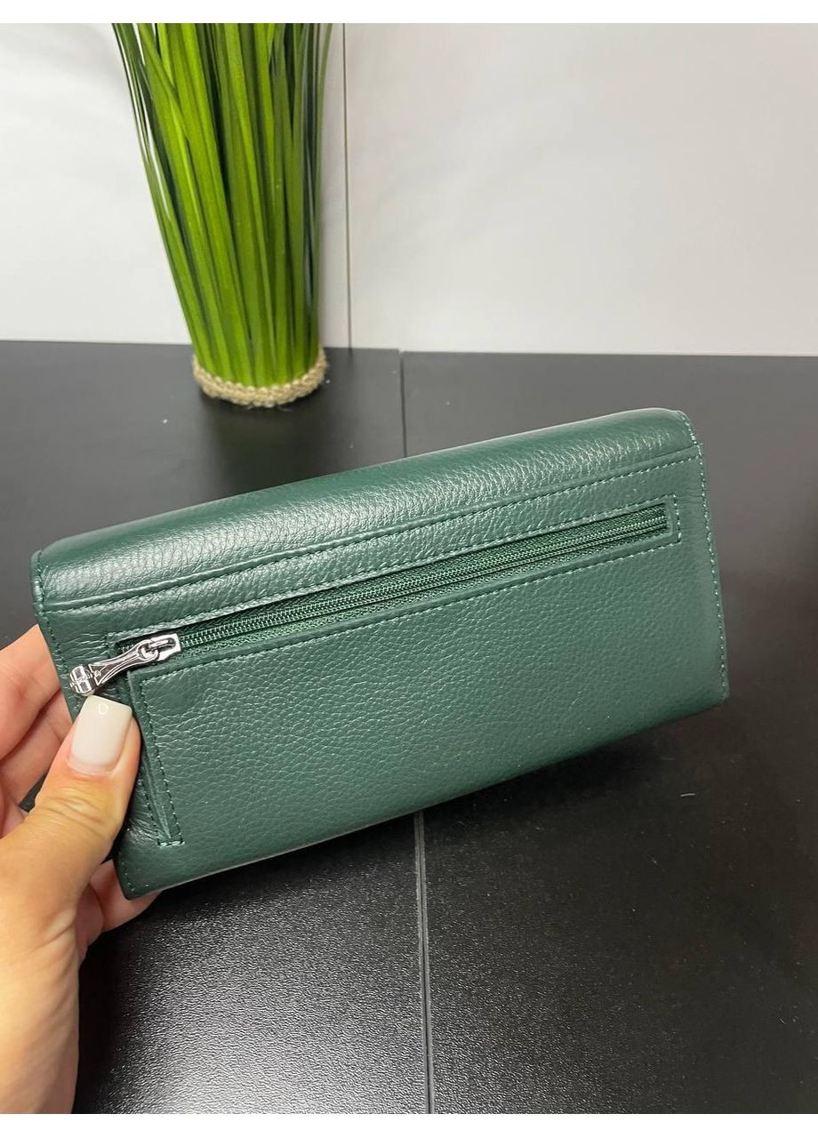 Жіночий гаманець класичний стандартного розміру зелений Vermari (369723604)