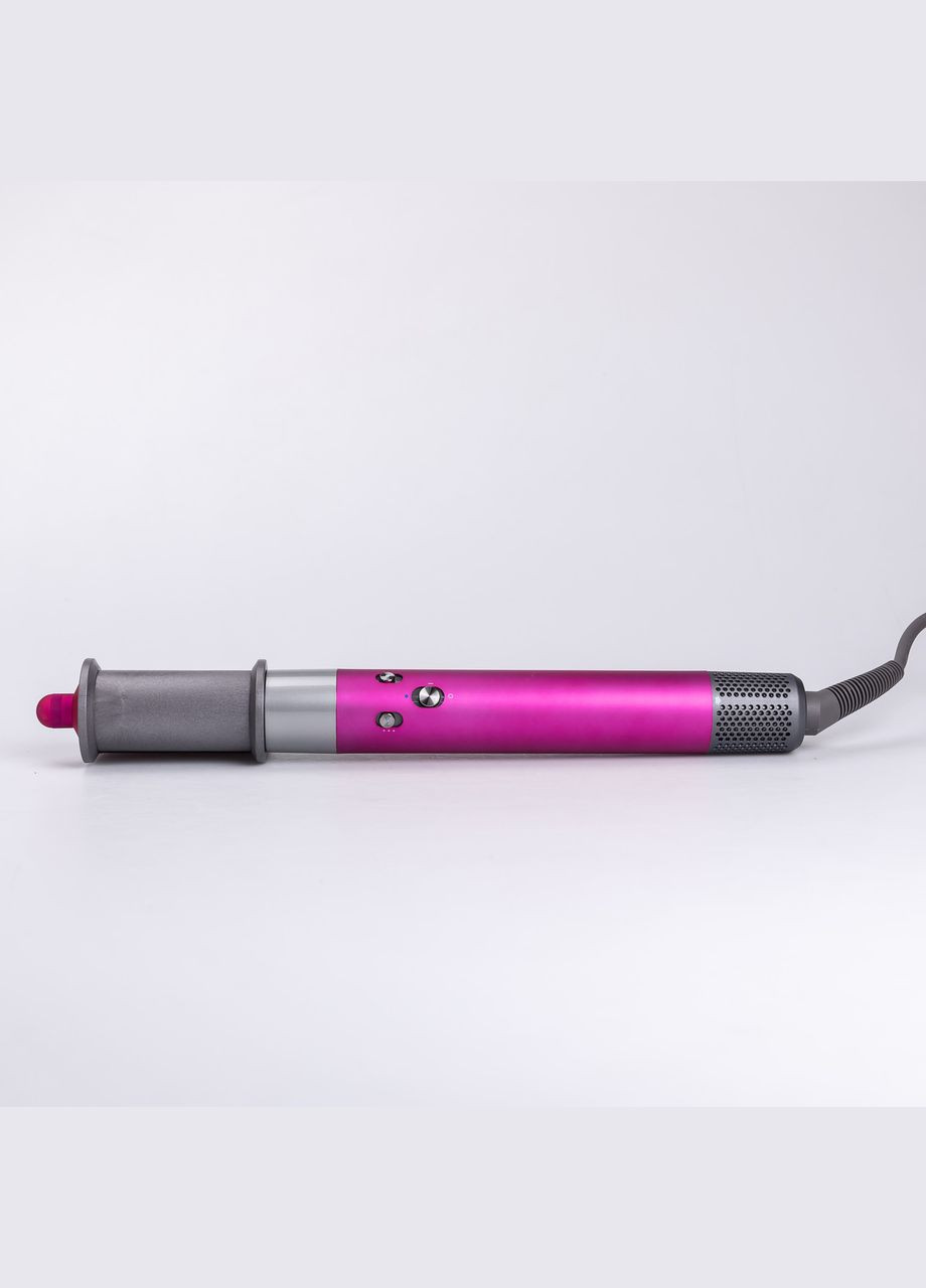 Мультистайлер для волос Airwrap Complete Long 6 насадок, розовый Smartx (325686429)