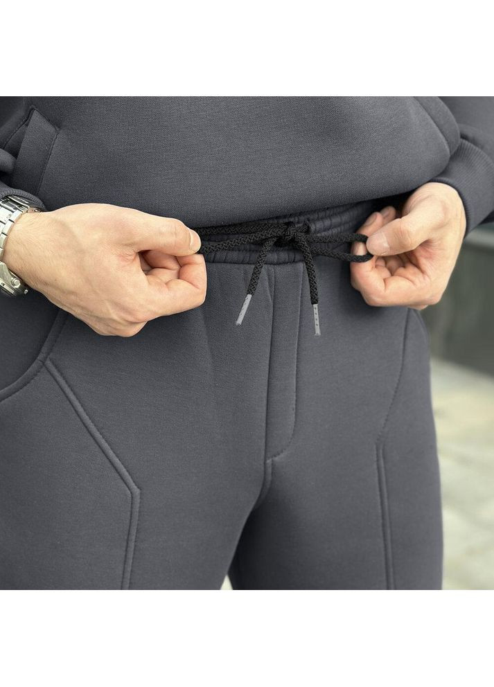 Темно-сірий зимній неймовірний костюм💣 Luna