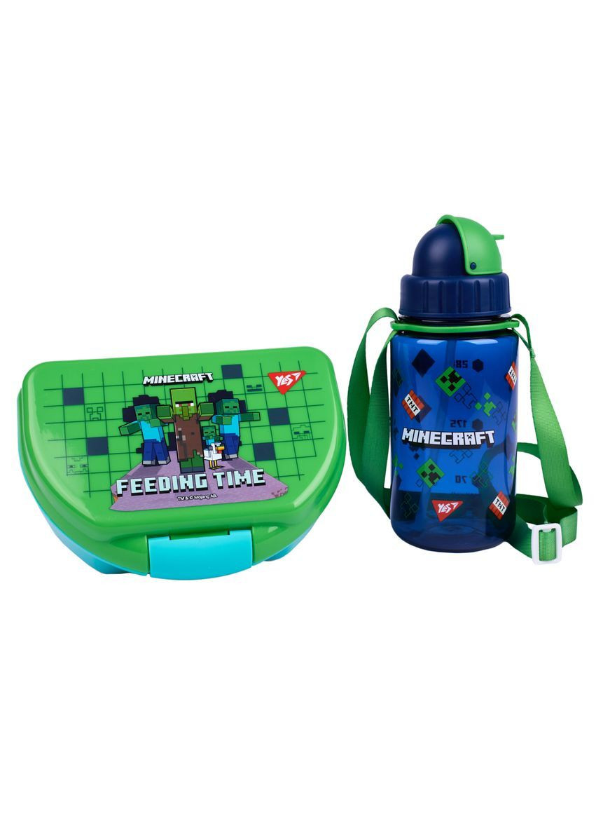 Набір контейнер і пляшка Minecraft Різнокольоровий 2 предмети (450144) Yes (365824625)