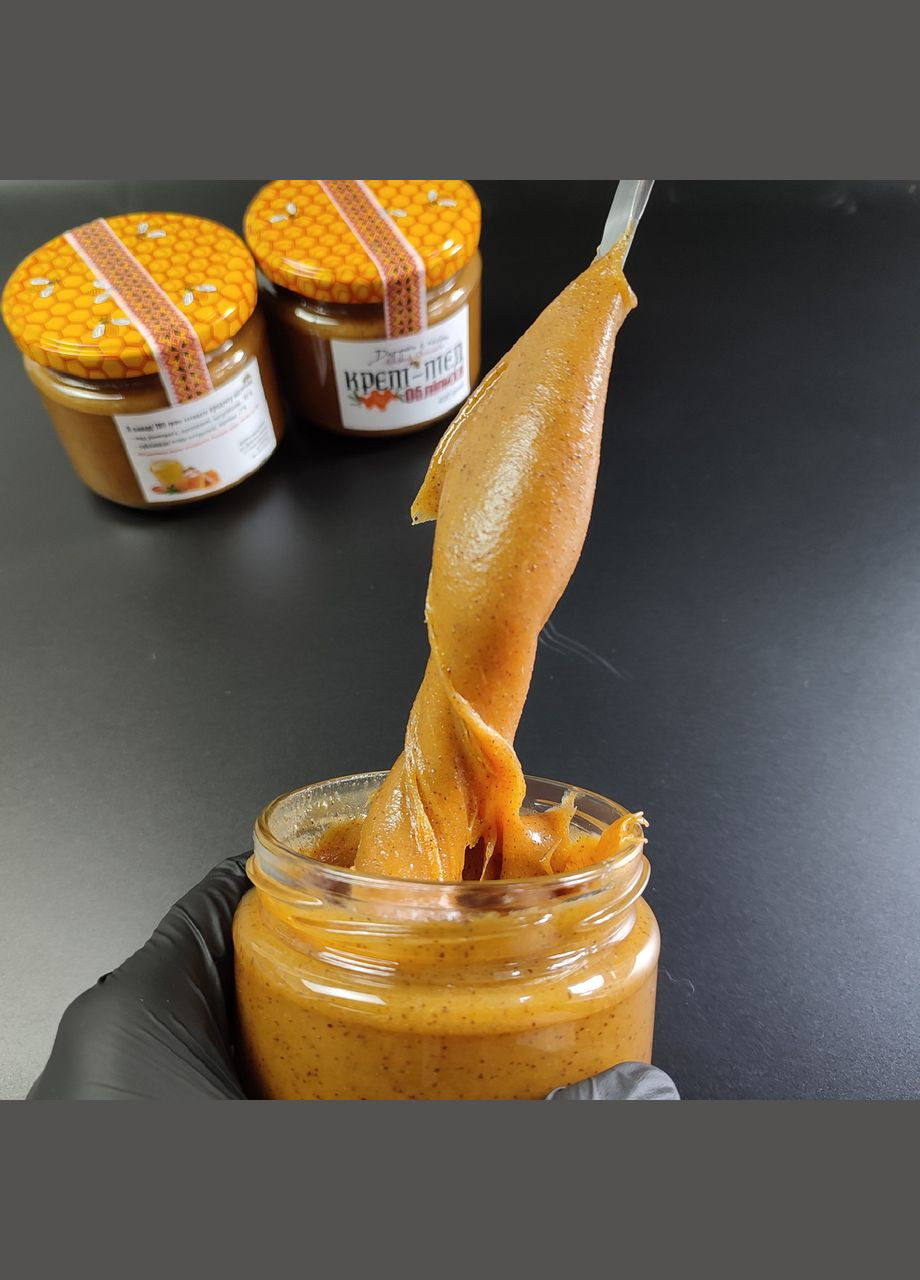 Крем-мед Облепиха 400 грамм МЕД ПОШТОЮ (322149059)