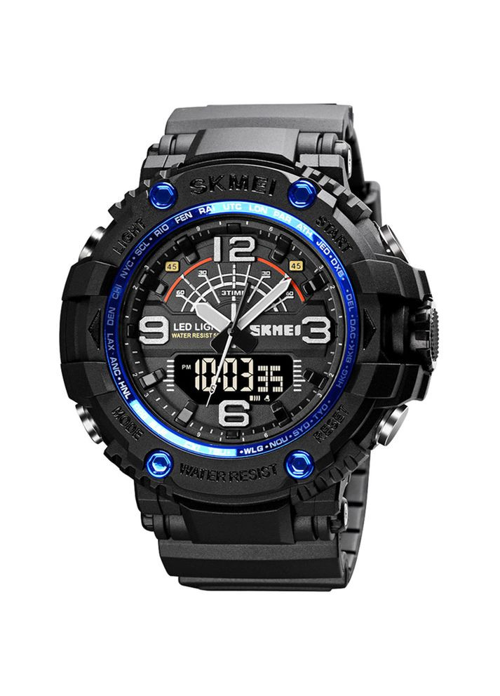 Годинник спортивний кварцовий водонепроникний для чоловіків з будильником і секундоміром ProDobro (367266142)