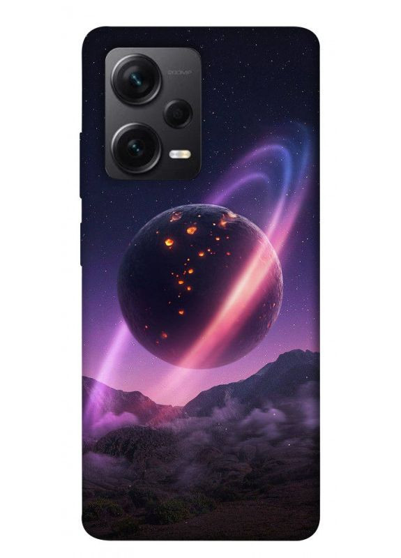 Чохол з принтом для Xiaomi Poco X5 Pro 5G / для Ксяомі, сяомі, ксіомі редмі поко Х5 про Сатурн No Brand (339677676)