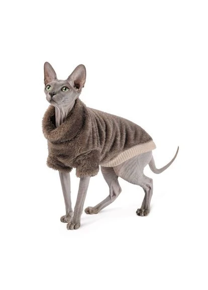 Светр Tim для кота, кавовий (*) Pet Fashion (361408749)