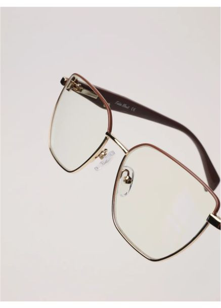 Окуляри для зору +1.50 для читання та роботи за комп*ютером на середне обличчя БлюБлокер Антиблік Fabia Monti (365301081)