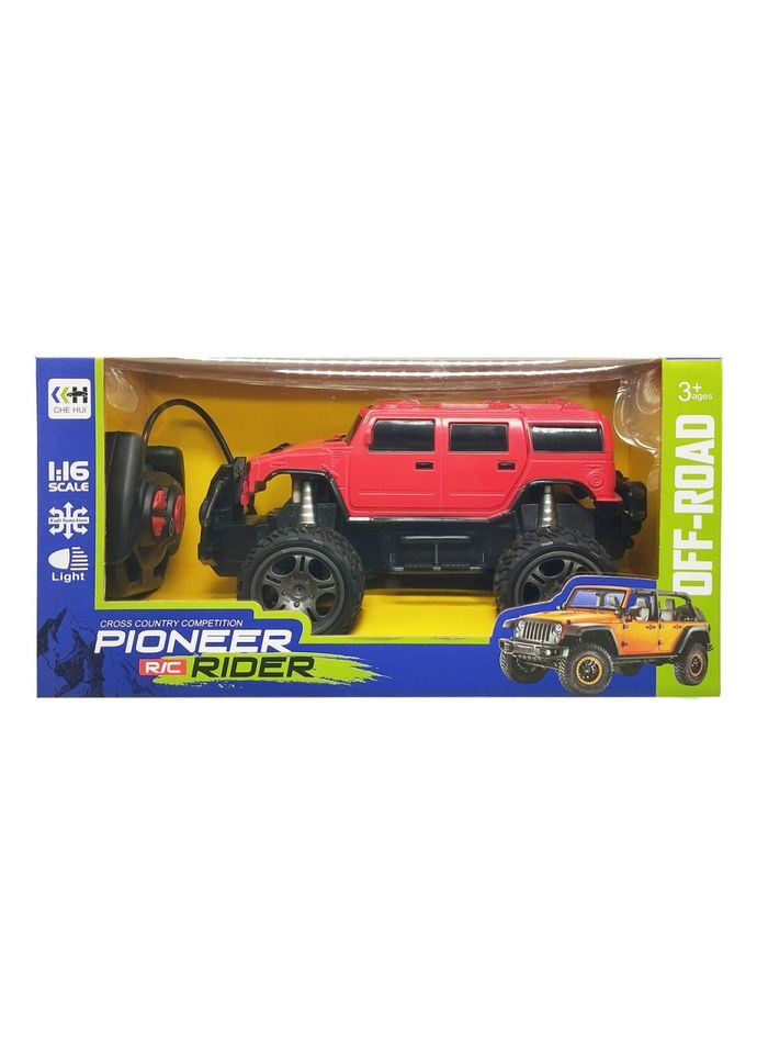 Дитяча машинка на радіокеруванні "Джип" 512A(Red), 1:16 Bambi (372177272)