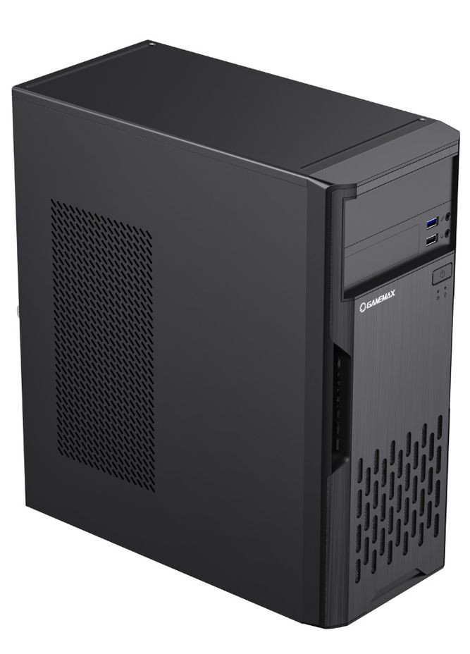 Корпус ET-210-NP-U3 Black, без БП, Midi Tower, ATX/Micro ATX/Mini ITX, USB 3.0, 370x175x410 мм GameMax (323120471)