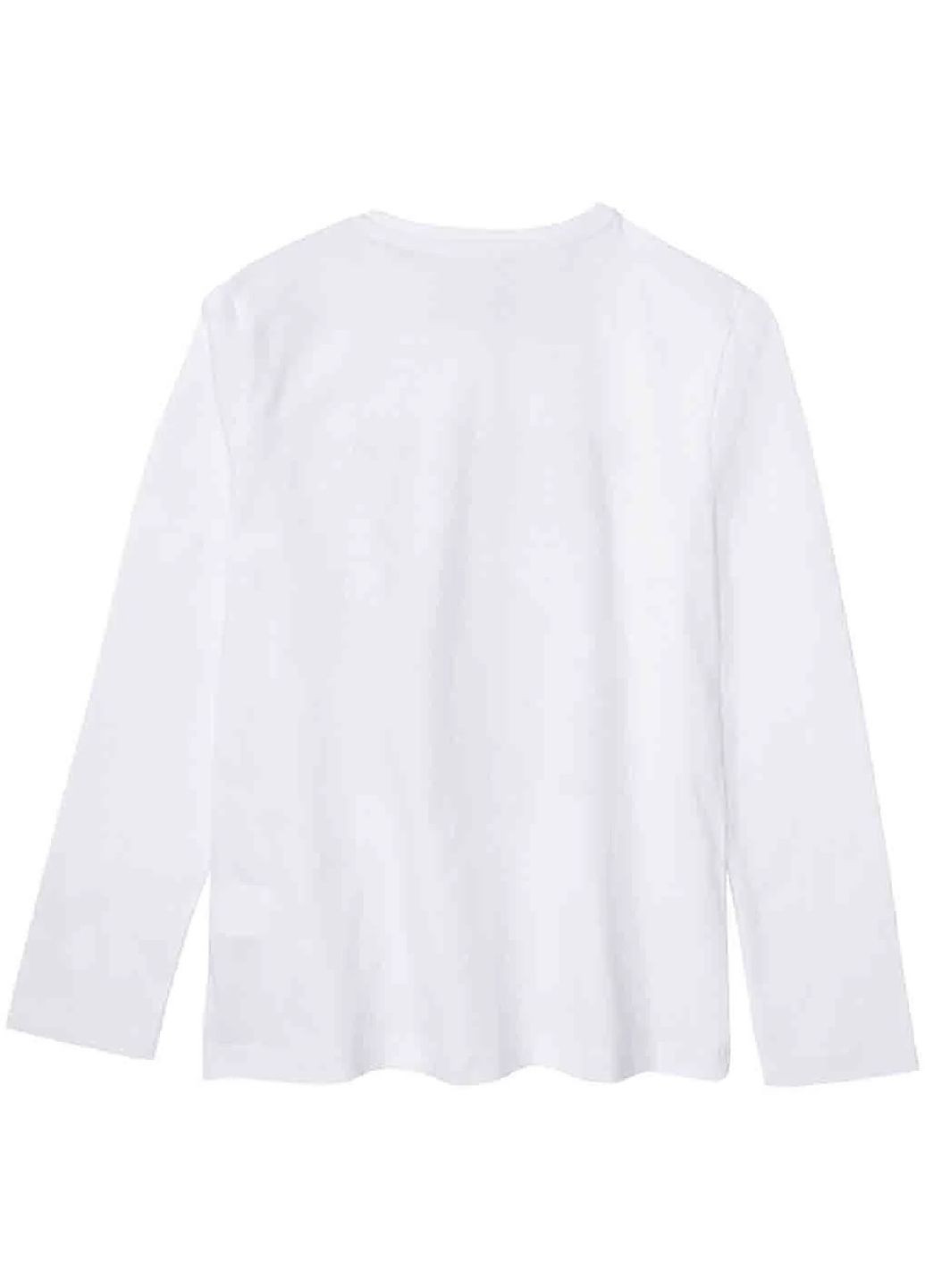 Черно-белая всесезон пижама (лонгслив, леггинсы) лонгслив + леггинсы Pepperts