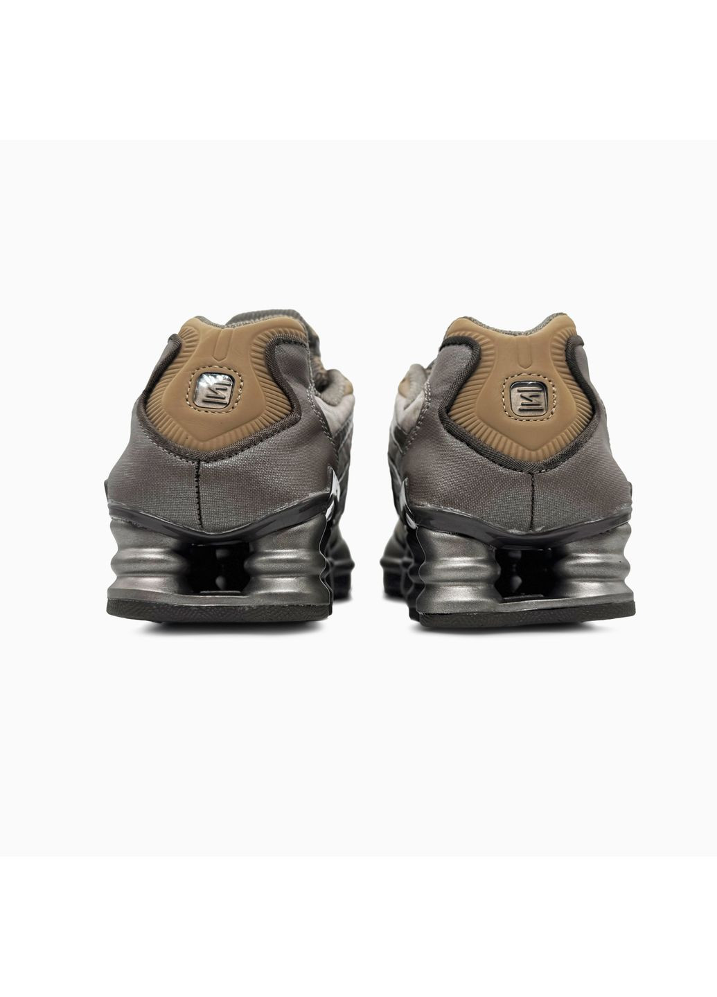 Кросівки жіночі та чоловічі Nike Air Max Shox TL Brown | Найк Еір Макс Шокс коричневі No Brand коричневі демісезони (373701959)