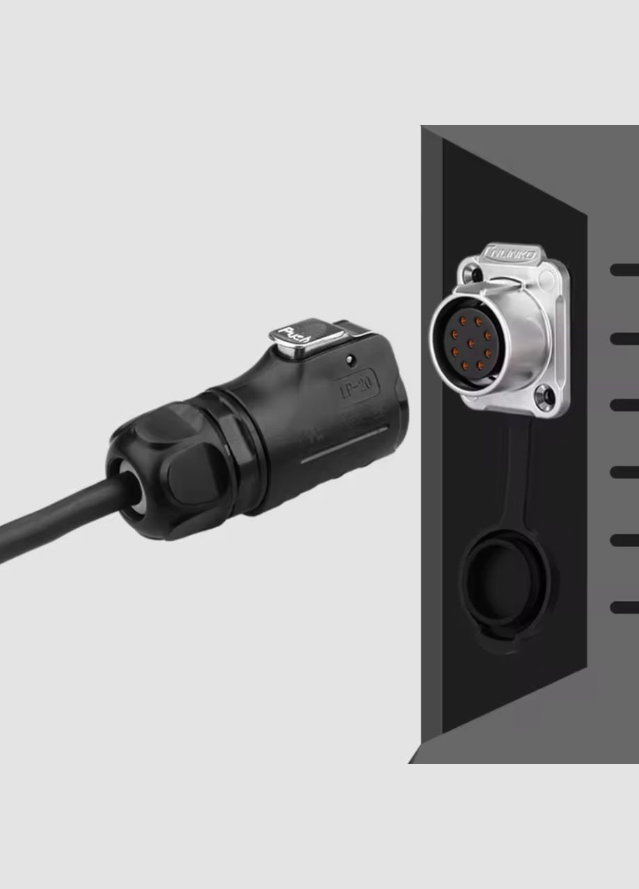 Герметичний роз'єм IP67 LP-20, 9 pin, 5A, 250V Cnlinko (299337684)