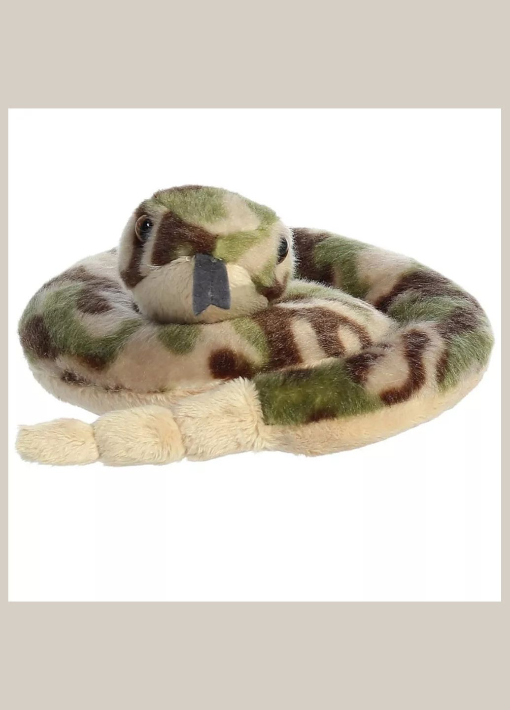 М'яка іграшка Змія зелена (190558C) Aurora (333252005)