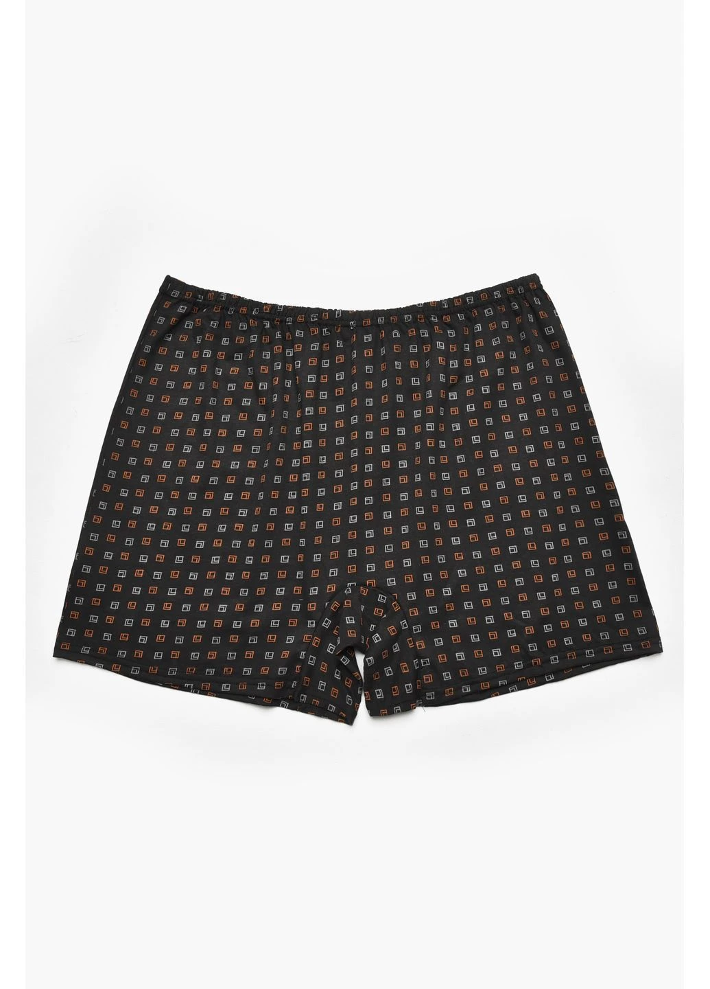 Труси сімейні чоловічі батальні чорного кольору Let's Shop (385383006)