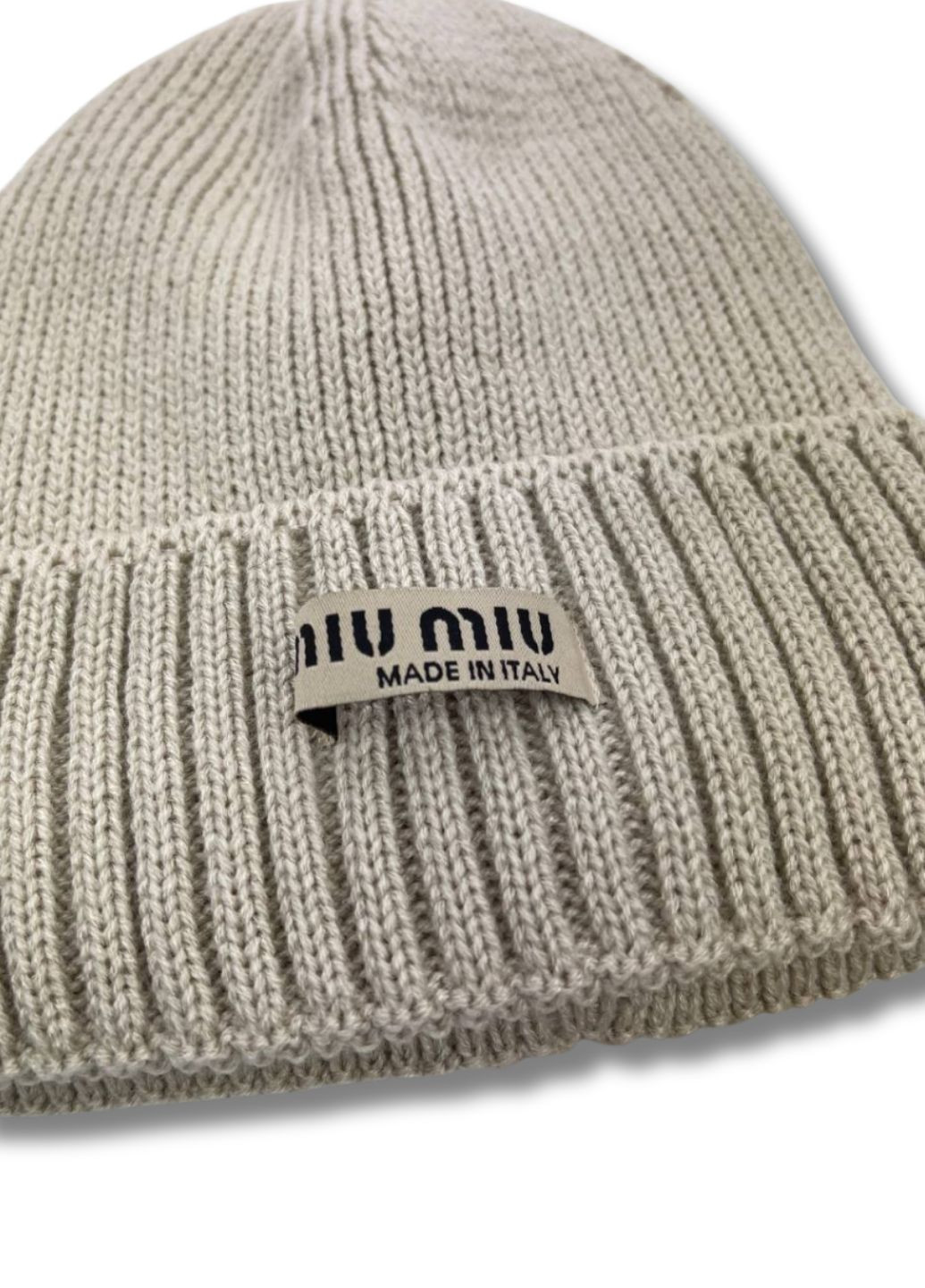 Жіноча зимова шапка на флісі - МіуМіу / MiuMiu No Brand Шапка жіноча (364103405)