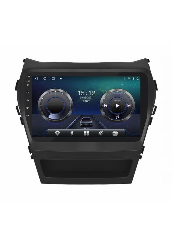 Штатна магнітола для Hyundai Santa Fe III Рестайлінг 2015-2018г. 9" 4/32Gb/ 4G/ Wi-Fi/ CarPlay Prem 6шт Lesko (336201141)