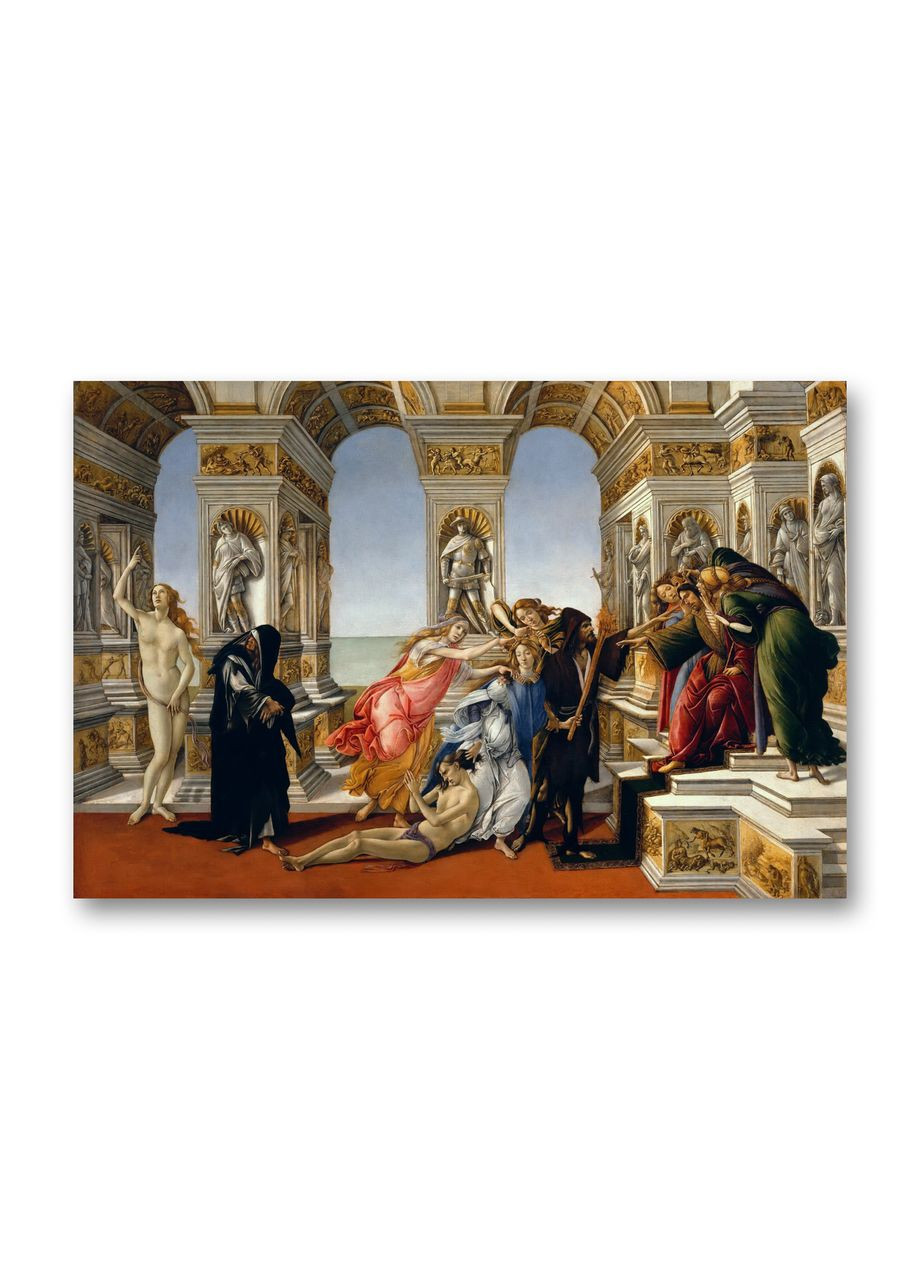 Друк на полотні Наклеп Сандро Боттічеллі 60x90 No Brand (346494964)