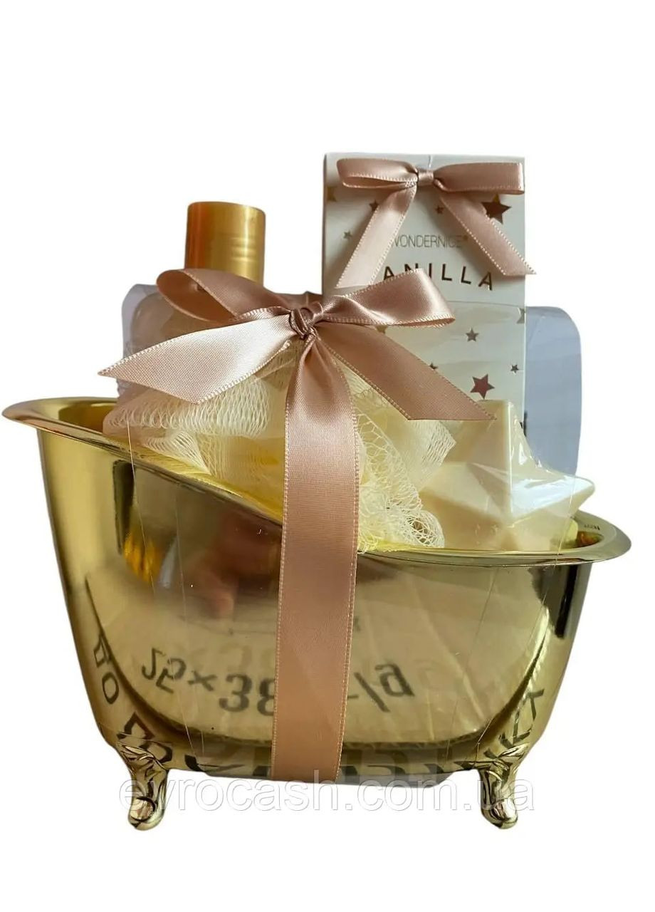 Новорічний набір "Ванна" з ароматом ванілі WonderNice (305866362)