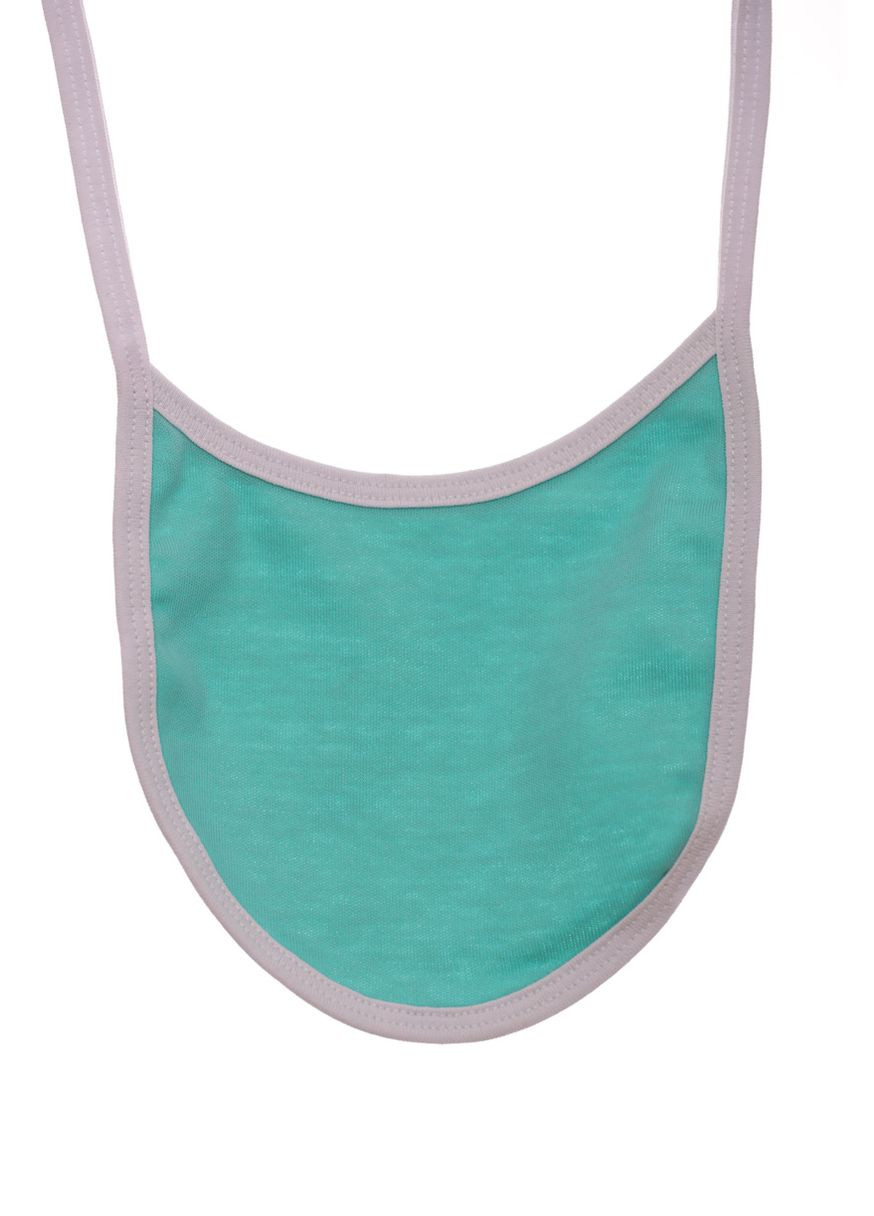 Нагрудник интерлок 12*15 см морская волна (45072) BABYKROHA (297199010)