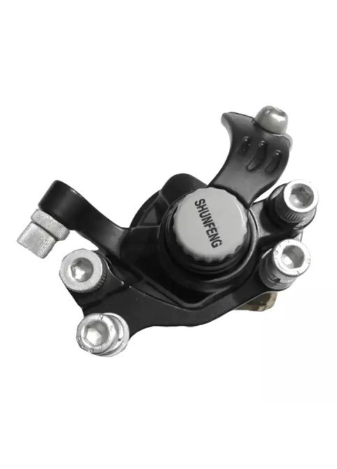 Дискове гальмо для велосипеда « » F180/R160 + Ротор 160мм з фланцем під різьбову втулку Shunfeng (349826073)