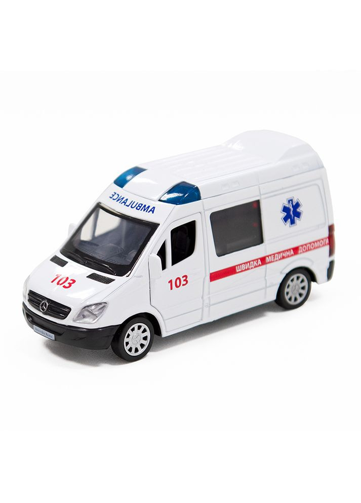 Автомодель - Mercedes-Benz Sprinter Швидка допомога колір білий CB-00230147 TechnoDrive (314887390)
