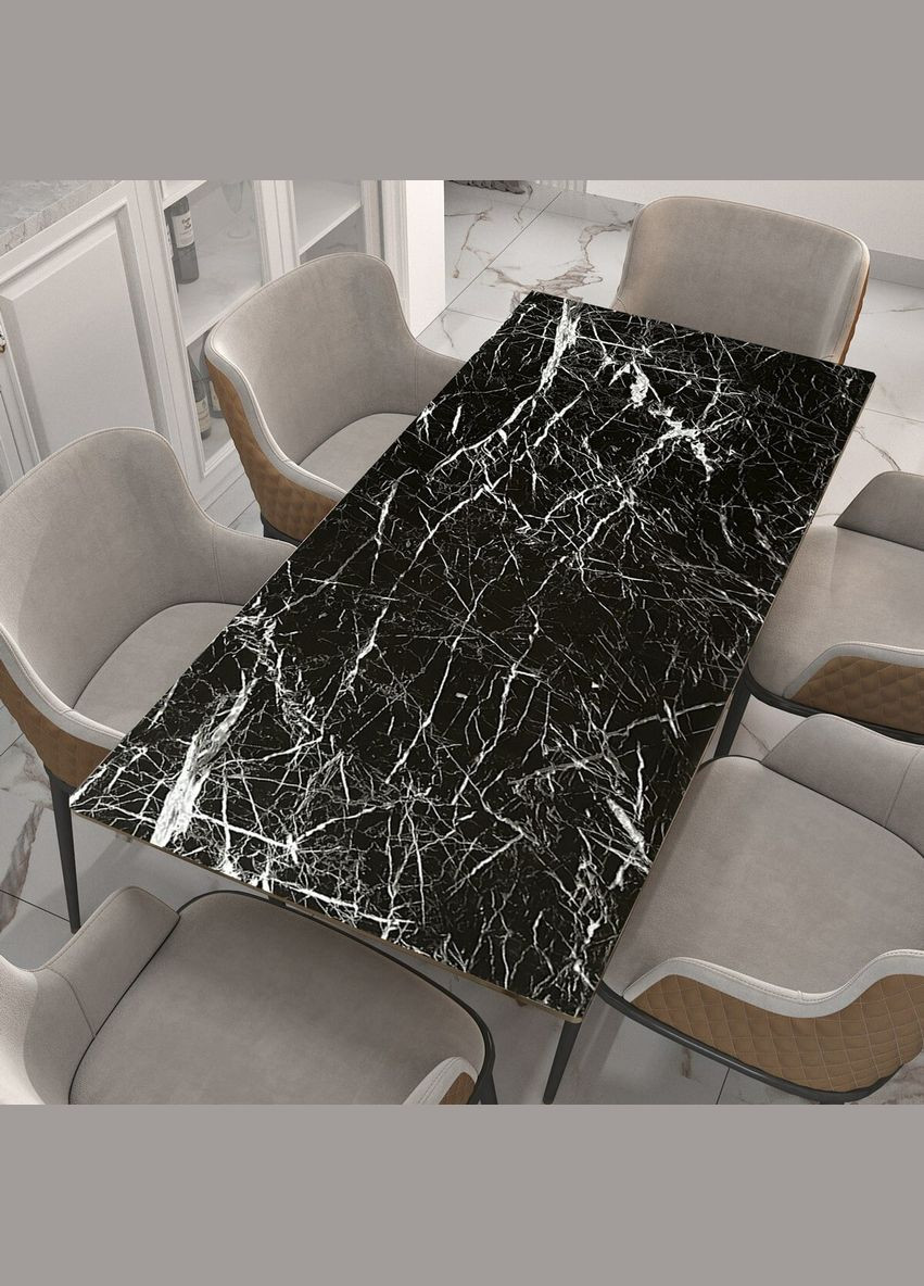 Самоклеящаяся пленка черный мрамор с паутинкой 0,45х10мх0,07мм SW-00001276 Sticker Wall (316187344)