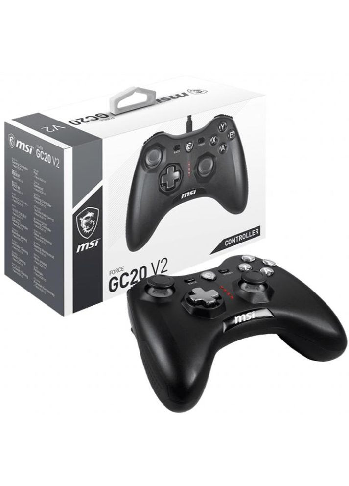 Дротовий геймпад Force GC20 V2 S10-04G0050-EC4 MSI (314928296)