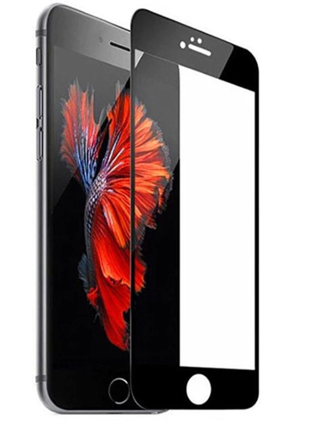 Закаленное защитное стекло на Iphone 8 Полное покрытие Черное X-level (329881679)