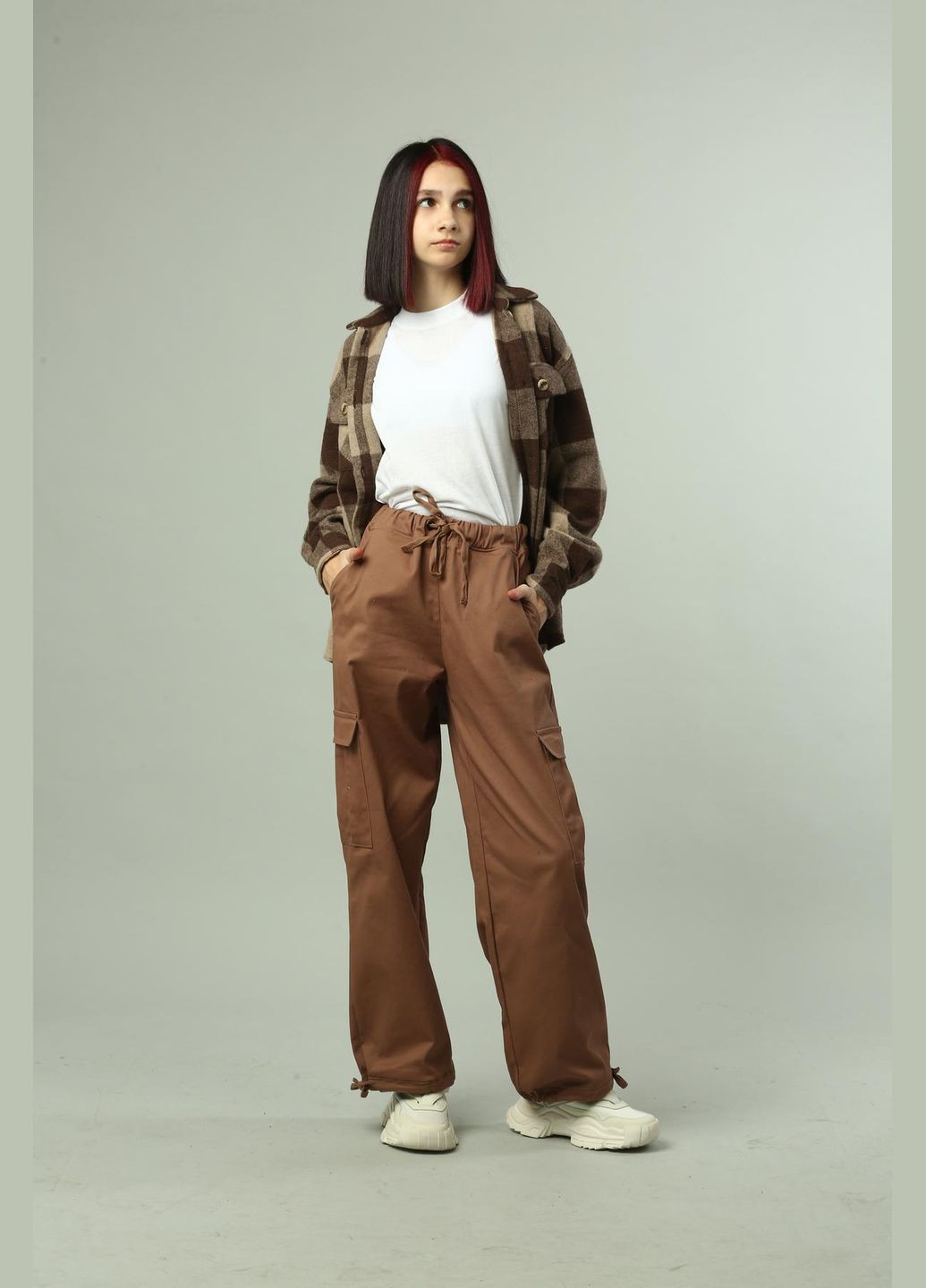 Брюки КАРГО, мокко IRmAS карго (329746122)