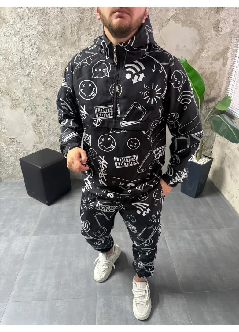 Спортивный костюм анорак штаны плащевка No Brand (377930099)
