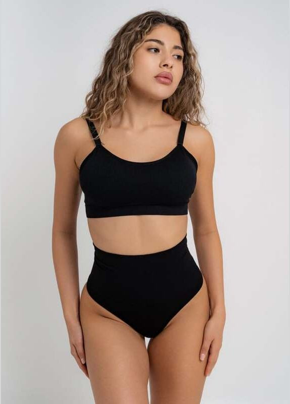 Корректирующие трусики с утяжкой корректирующее белье утягивающие трусы с широким поясом высокая посадка стринги Cindylove (299723172)