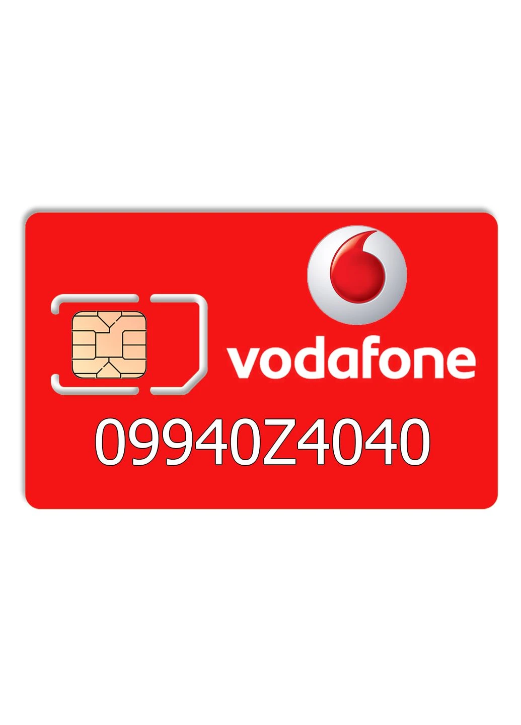 Красивий номер 09940Z4040 Vodafone (296643937)